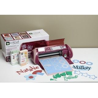 Cricut Expression Plum Die Cutting Machine with Two Cartridges