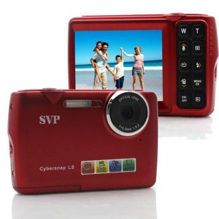 SVP Cybersnap LS 2.7 inch LCD 12MP Silver Digital Camera