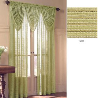 Mambo Woven Tailored 54 inch Rod Pocket Curtain Panel
