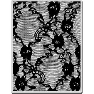 Stampendous Halloween Cling Rubber Stamp Lacey Background