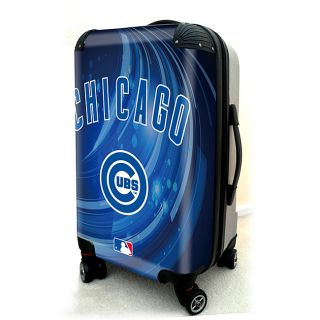 Chicago Cubs 20 inch Expandable Hardside Spinner Carry on Upright