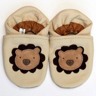 Baby Pie Lion Leather Boys Shoes