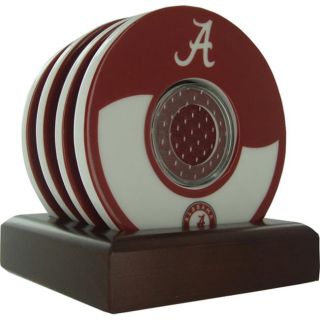 Steiner Sports Alabama Crimson Tide A Coasters w/ Game Used Jersey