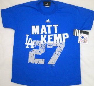 MLB Adidas L.A. Dodgers Matt Kemp Youth T Shirt Large