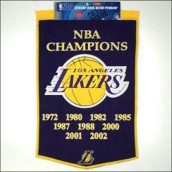 Los Angeles Lakers National Championship Banner