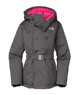 The North Face Hilaree Down Peacoat   Girls Graphite Grey