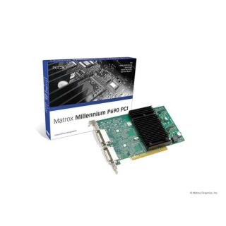 MATROX MILLENNIUM P690 PLUS LP PCIE X16   ADAPTATEUR GRAPHIQUE   MGA