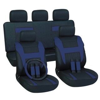 Blue 16 piece Car Seat Cover Set
