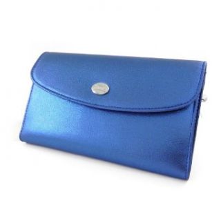 Wallet + checkbook holder Romy blue. Clothing