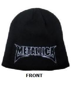 Metallica Ninja Star black logo knit hat [Apparel