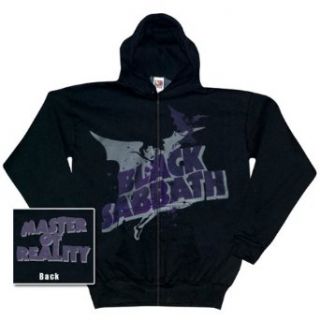 Black Sabbath   Reality Zip Up Hoodie   X Large Clothing