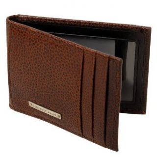 Geoffrey Beene Mens Leather Slim Passcase Wallet Clothing