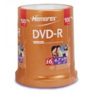 Memorex   100 x DVD R   4.7 Go ( 120 minutes ) 1…   Achat / Vente CD