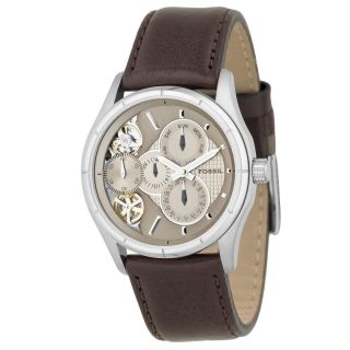 Fossil Mens Stainless Steel Twist Champagne Dial Watch Today $99.99