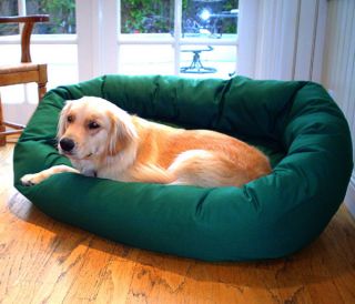 Medium 32 inch Bagel Donut Pet Dog Bed