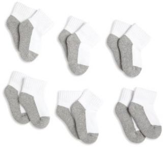 Jefferies Socks, Llc Unisex baby Newborn 6 Pack Seamless