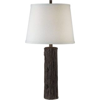 Latimer 29 inch Wood Grain Finish Table Lamp