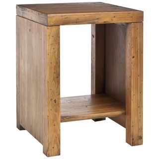 Stamford Reclaimed Wood Finish End Table