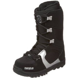 thirtytwo Womens Prion Snowboarding Shoe,Black/Silver,5 M US Shoes