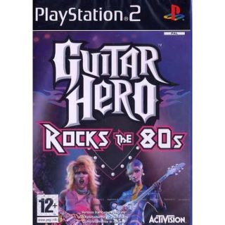 GUITAR HERO ROCKS THE 80S / JEU CONSOLE PS2 Devenez une légende du