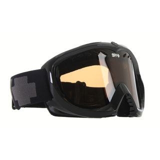 Spy Targa II Shiny Black Silver Mirror Lens Snowboard Goggles