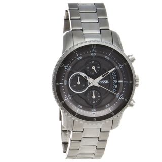Fossil Mens Stainless Steel Chronograph Watch