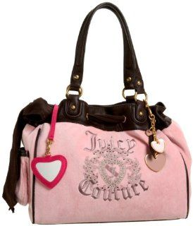 com Juicy Couture Velour Daydreamer Tote,Nardles/Depp,one size Shoes