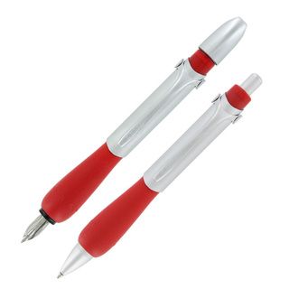 Rotring Skynn Red Fountain Pen / Ballpoint Pen Gift Set