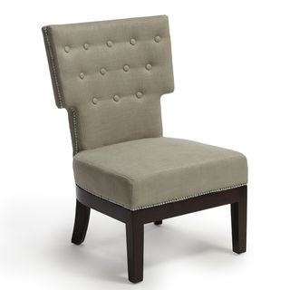 Christopher Knight Home Filipi Beige Tufted Fabric Accent Chair Single