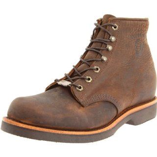 Chippewa Mens 6 Rugged Handcrafted Lace Up Boot
