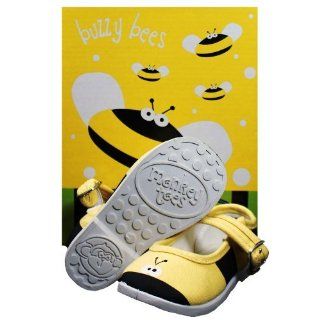 Monkey Toes Little Girl Busy Bee Mary Jane Shoes (SZ 7) Baby