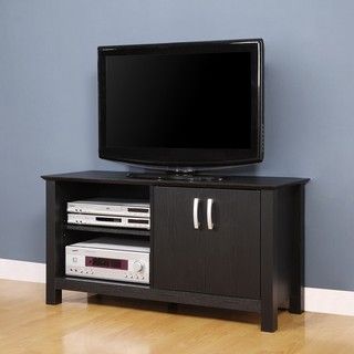 Black Wood 44 inch TV Stand