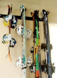 Ski and Snowboard Garage Storage