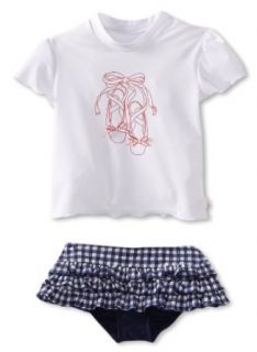 Seafolly Girls 2 6X Sunvest Skirted Set Clothing