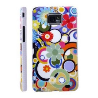 HOUSSE COQUE TELEPHONE Coque Samsung Galaxy S2 i9100 motif fleurs mult