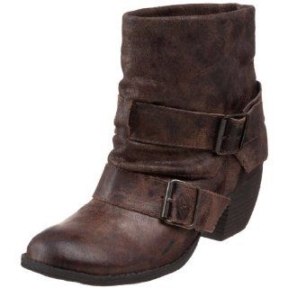  MIA Womens Seargeant Ankle Boot,Anique Brown,5.5 M US Shoes