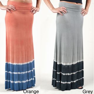 Tabeez Womens Tie dyed Maxi Skirt