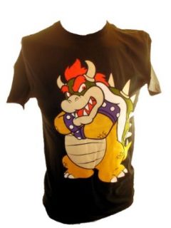 Super Mario Brothers (Bros) Mens T Shirt   Bowser Means