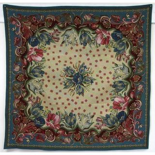 French woven 60 inch Heavyweight Square Table Cover