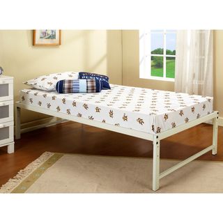 B59 1 2 White Hi Riser Bed