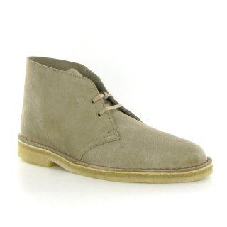 Clarks Desert Sand Suede Womens Boots Shoes
