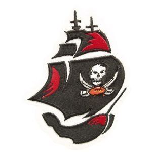 NFL Buccaneers 3 to 4 Inches Team Patch
