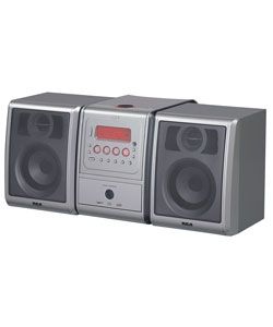 RCA 100 Watt 5 CD/  Alarm Shelf Stereo System (Refurbished