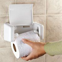 EZ Load Toilet Paper Holder