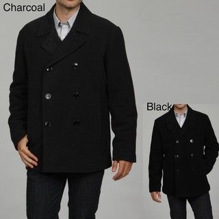 Kenneth Cole Reaction Mens Wool Blend Peacoat FINAL SALE