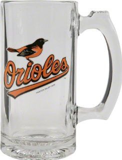 Baltimore Orioles Beer Mug 3D Logo Glass Tankard Sports