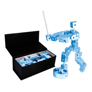 Playable Metal Pose Model P Blue Figure