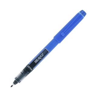 Pilot Bravo Blue Ink Porous Point Pens (Pack of 12)