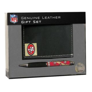 San Francisco 49ers Tri fold Wallet and Pen Gift Set
