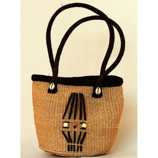 Fair Trade Hand woven African Sisal Bucket Bag (Kenya)